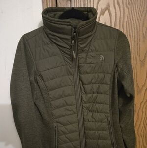 Womens The North Face Women's Green Ski Jacket